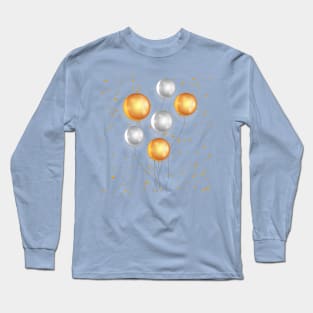 Celebration Balloons Long Sleeve T-Shirt